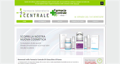 Desktop Screenshot of farmaciacentraledigioacchino.com
