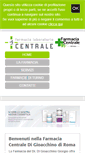 Mobile Screenshot of farmaciacentraledigioacchino.com